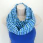 Blue Infinity Scarf