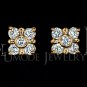 5 pcs 0.1 carat AAA+ CZ Stud Earring Rose Gold Plated