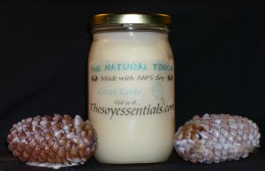 16 oz Soy Candles - Cotton Candy