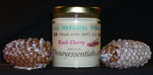 9 oz Soy Candle - Black Cherry