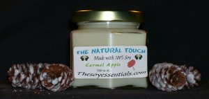 4 oz Soy Candle - Carmel Apple