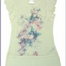 Girls "Sweet Millie" Butterfly Print Top Age 1-2,2-3,3-4,4-5,5-6,7-8,8-9,10 Year