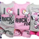 Girls Character Hello Kitty, Betty Boop Shortie Pyjama Age 2,3,4,5,6,7,8 ,9,11 Y