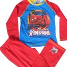 Boys Spiderman Print Long Pyjamas Age 3-4,5-6,7-8,9-10 Years