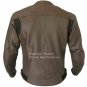 Men's Mini Mandarin Collar Style leather Jacket Style MD-66