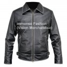 NWT Men's Casual Cruiser Leather Jacket Style MD-84