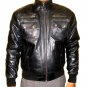 NWT Men's Bomber 6 pocket Sheep Skin Leather Jacket Style M75 sizes S to 4XL
