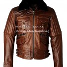 Men's Falcon Bomber Leather Jacket Style MD-102