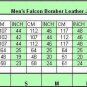 Men's Falcon Bomber Leather Jacket Style MD-102