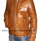 NWT Men's Classic Retro Biker Leather Jacket Style M78