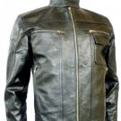 NWT Men's Vinatage Inspired Bomber Leather Jacket Style M5