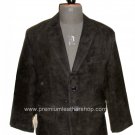 NWT Men's 2 Button Classic Goat Suede Leather Blazer Style M81