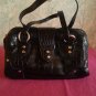 Black Old Navy Mock Croc Handbag
