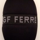 GINFRANCO FERRE SUN GLASS BLACK ROUND CASE WITH ZIPPER