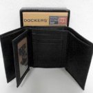 MEN'S TRIFOLD LEATHER DOCKERS WALLET NIB