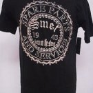 SMET BY CHRISTIAN AUDIGIER Men's "Spare Parts" T-Shirts Black Size Large NIP