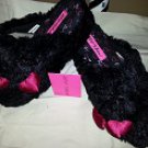 Black Betsey Johnson Ladies Slippers