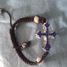 Cross Shamballa Bracelet