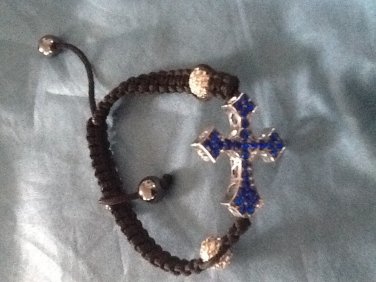 Cross Shamballa Bracelet