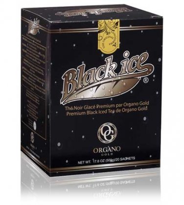 ORGANO GOLD BLACK ICE TEA BOX