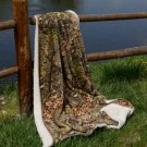 Camouflage 50x70 Sherpa Mink Throw Style Blankets