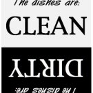 Dirty/Clean Dishwasher Magnet!