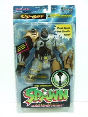 1996 - Cy-Gor - Action Figures - McFarlane Toys - Spawn - Series 4