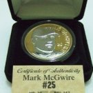 1998 - The Highland Mint - Mark McGwire - Silver/Gold - Mint Coin