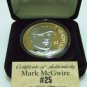 1998 - The Highland Mint - Mark McGwire - Silver/Gold - Mint Coin