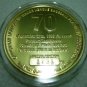 1998 - The Highland Mint - Mark McGwire - Silver/Gold - Mint Coin
