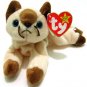 The Original Ty - Beanie Babies - Snip - Kitty Cat - Plush Toys