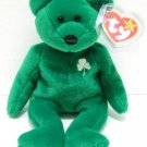 Ty - The Original - Beanie Baby - Erin - Green Bear - Plush Toys