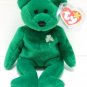 Ty - The Original - Beanie Baby - Erin - Green Bear - Plush Toys