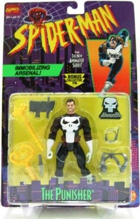 1994 - The Punisher - Toy Biz - Marvel Comics - Spider-Man - The New  Animated Series