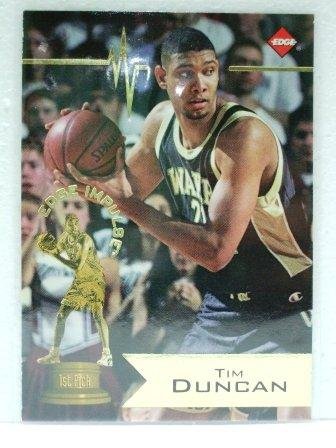 1997/98 - Tim Duncan - Collector's Edge - Edge Impulse - San Antonio ...