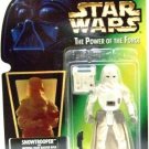 1997 - Snowtrooper - Action Figures - Star Wars - The Power of the Force - Green Card