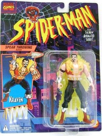 1994 - Kraven - Toy Action Figures - Toy Biz - Marvel Comics - Spider ...