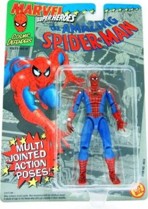 1992 - Spiderman - Toy Biz - Marvel Super Heroes - The Amazing Spider-Man -  Multi Jointed