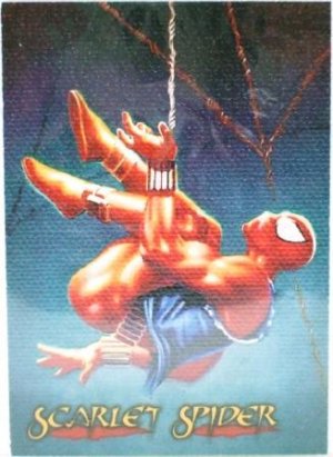 1996 - Fleer/SkyBox - Marvel - Spider-Man - Scarlet Spider - Devito - Canvas - #4 of 6