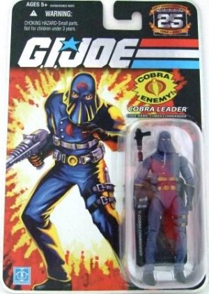 2008 - Cobra Leader - Cobra Enemy - G.I. JOE - 25th Anniversary - Wave 1