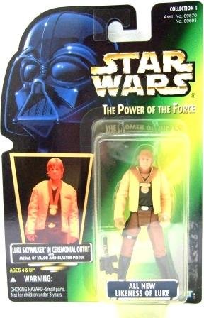 star wars the power of the force luke skywalker in ceremonial outfit