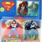 1997 - Superman Man of Steel - Kenner - DC Comics - Cyber - Link Superman and Cyber - Link Batman