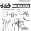 1997/98 - B'Omarr Monk - Star Wars - Internet Website Offer - Toy Action Figure