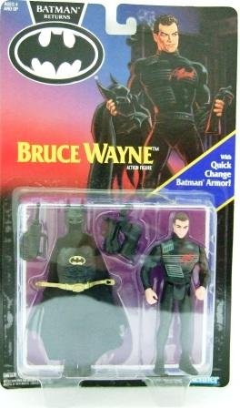 1991 - Batman - Action Figures - Batman Returns - Bruce Wayne - Toy Action  Figure