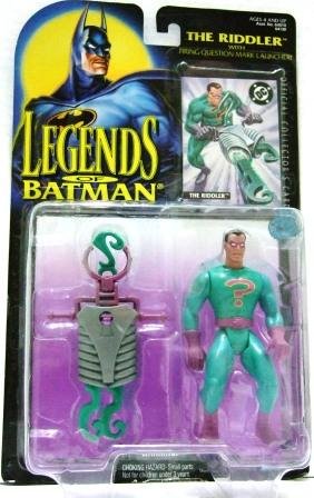 1994 - The Riddler - DC Comics - Kenner - Legends of Batman - Toy Action Figure
