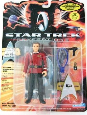 1994 - Playmates - Star Trek - Generations - Captain James T. Kirk 