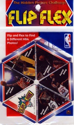 1992 - Flip Flex - Slam Dunk - NBA Basketball Collectible