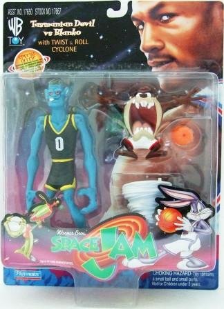 1997 - Playmates - Warner Bros. - Space Jam - Toy Action Figures - Set of 9