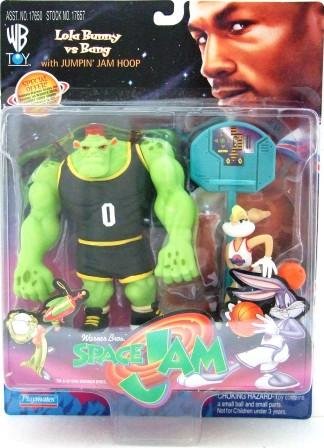 1997 - Playmates - Warner Bros. - Space Jam - Toy Action Figures - Set of 9