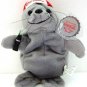 1997 - Collectible Coca-Cola Brand - Bean Bag Plush - Seal - in Baseball Cap